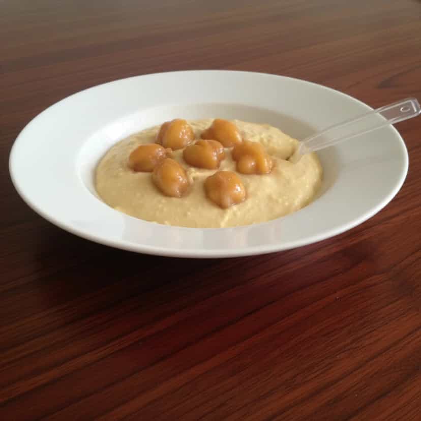 Foto deliciosa de Patê de Grão-de-Bico Cremoso pronta para servir - Pastas & Patês