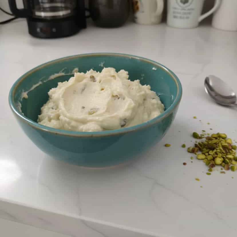 Foto deliciosa de Patê de Ricota com Azeitonas Verdes pronta para servir - Pastas & Patês