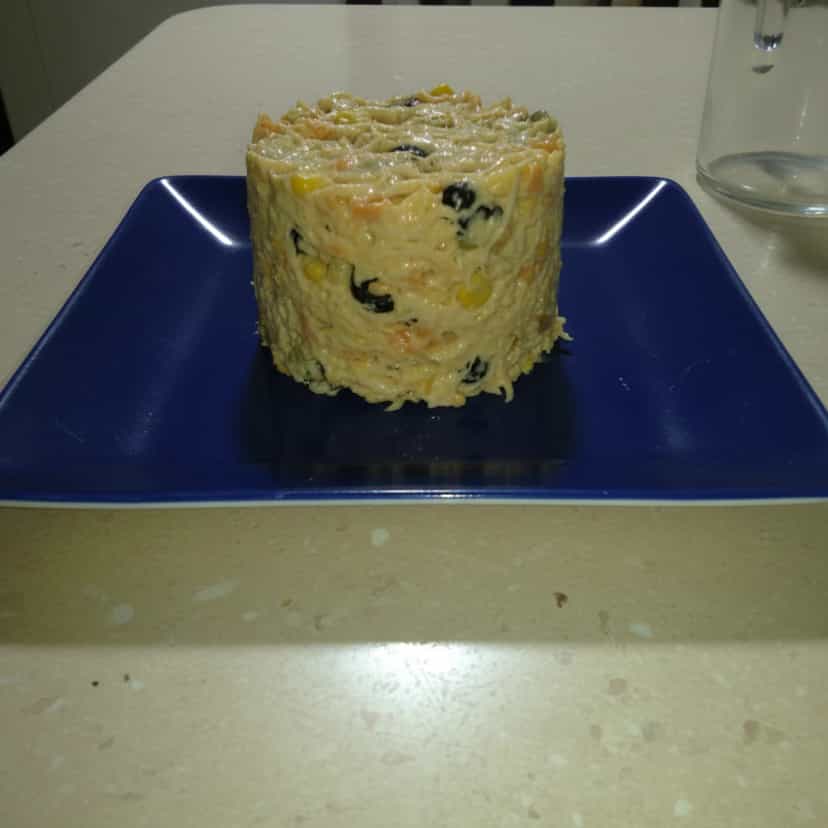Foto deliciosa de Patê de Salpicão Cremoso pronta para servir - Pastas & Patês