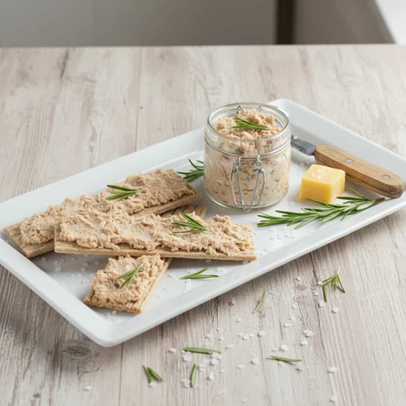 Foto deliciosa de Patê de Sardinha Cremoso pronta para servir - Pastas & Patês