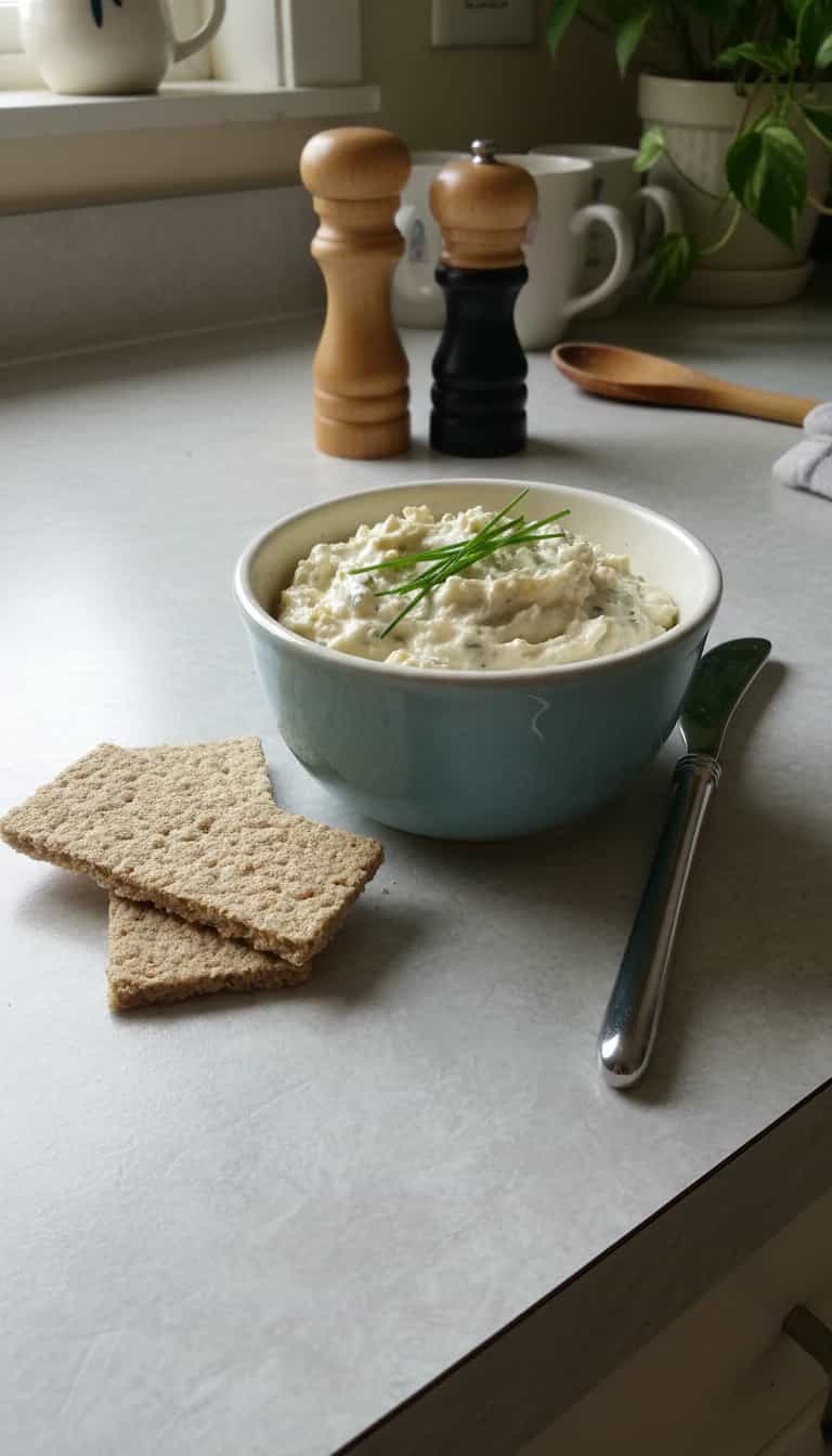 Foto deliciosa de Patê de Sardinha Cremoso com Estragão pronta para servir - Pastas & Patês