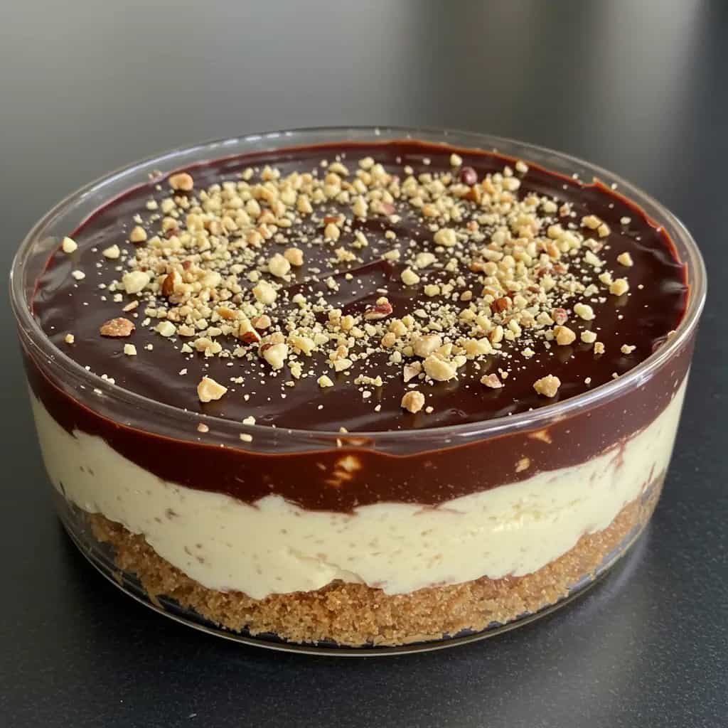 Pavê brasileirinho com brigadeiro