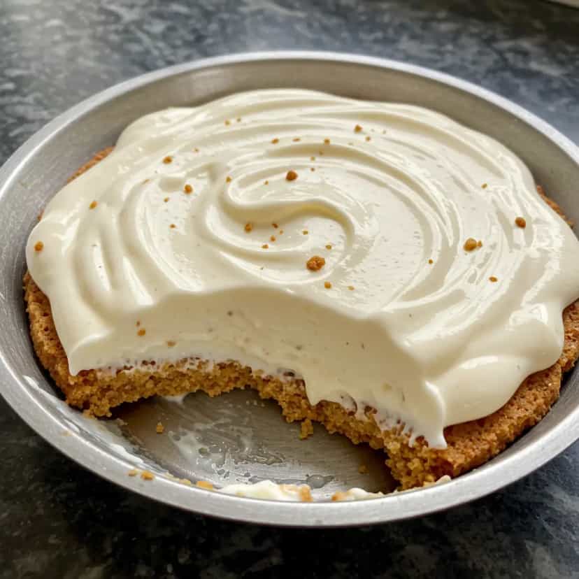 Foto deliciosa de Pavê Cremoso de Castanha-do-Pará pronta para servir - Pudins & Cremes