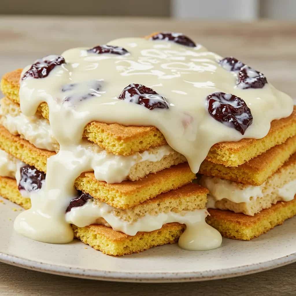 Pavê de Ameixa Preta Cremoso