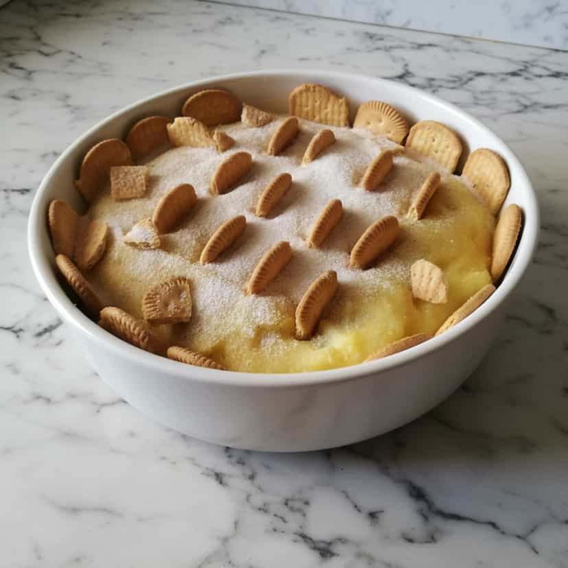 Foto deliciosa de Pavê de Banana da Elena pronta para servir - Pudins & Cremes