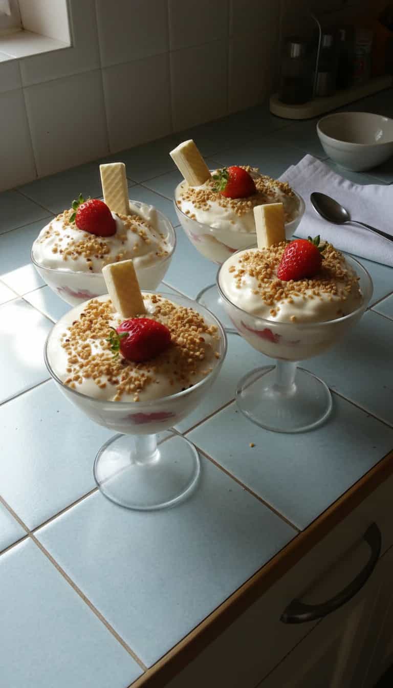 Foto deliciosa de Pavê de Bis: Cremoso e Delicioso pronta para servir - Pudins & Cremes