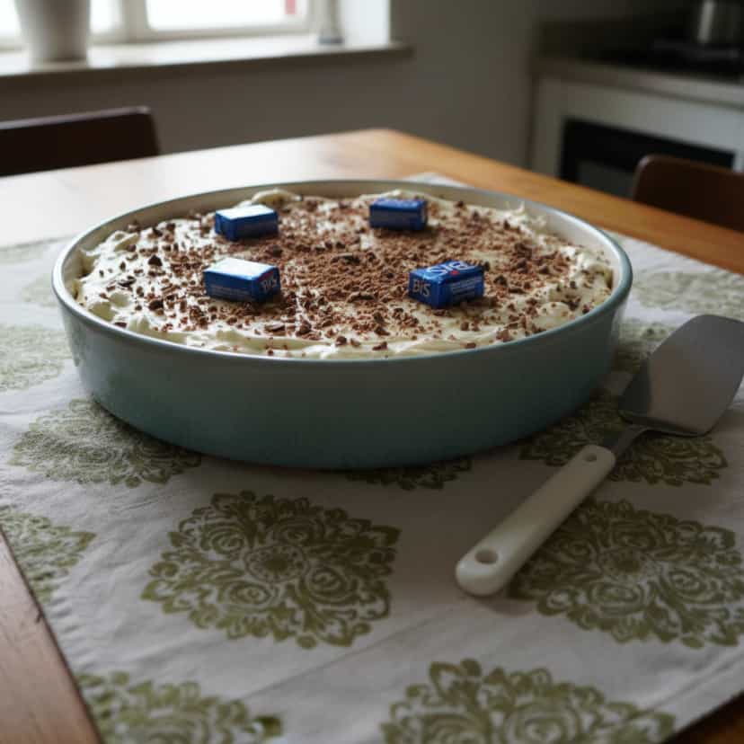 Foto deliciosa de Pavê de Bis: Delicioso e Fácil pronta para servir - Pudins & Cremes