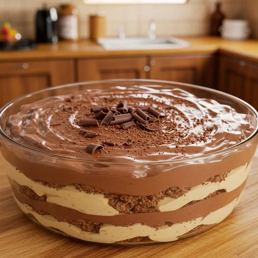 Pavê de biscoito maizena