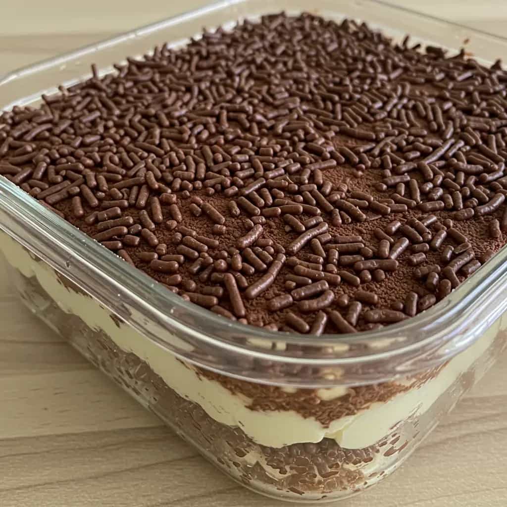 Pavê de Chocolate Cremoso