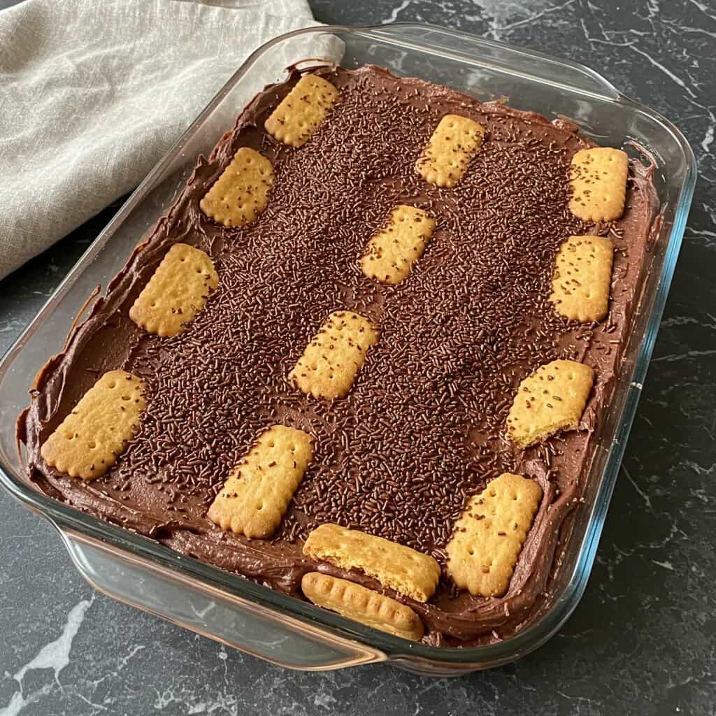 Pavê de Chocolate Cremoso