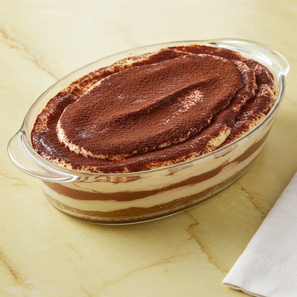 Pavê de Chocolate Cremoso