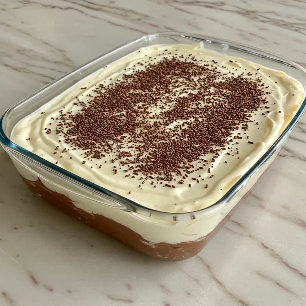 Pavê de Chocolate Cremoso