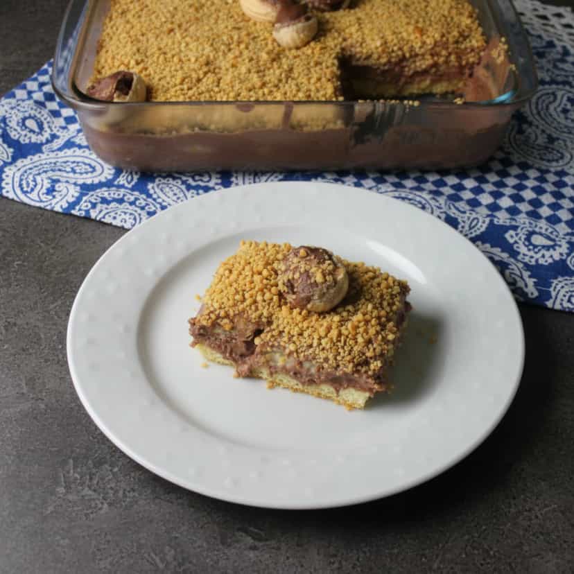 Foto deliciosa de Pavê de Chocolate da Elena pronta para servir - Pudins & Cremes