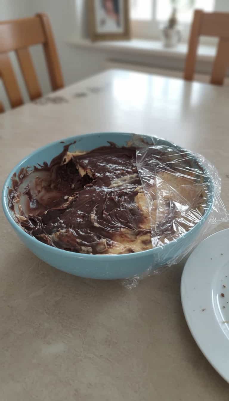 Foto deliciosa de Pavê de Chocolate e Coco pronta para servir - Pudins & Cremes