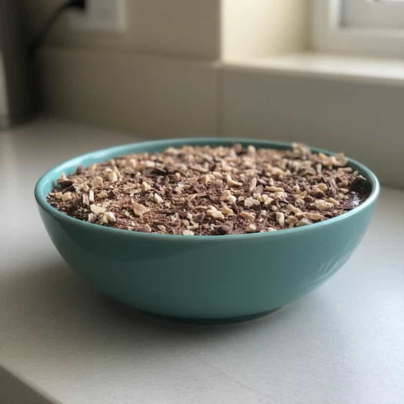 Foto deliciosa de Pavê de chocolate sensacional pronta para servir - Outras Receitas