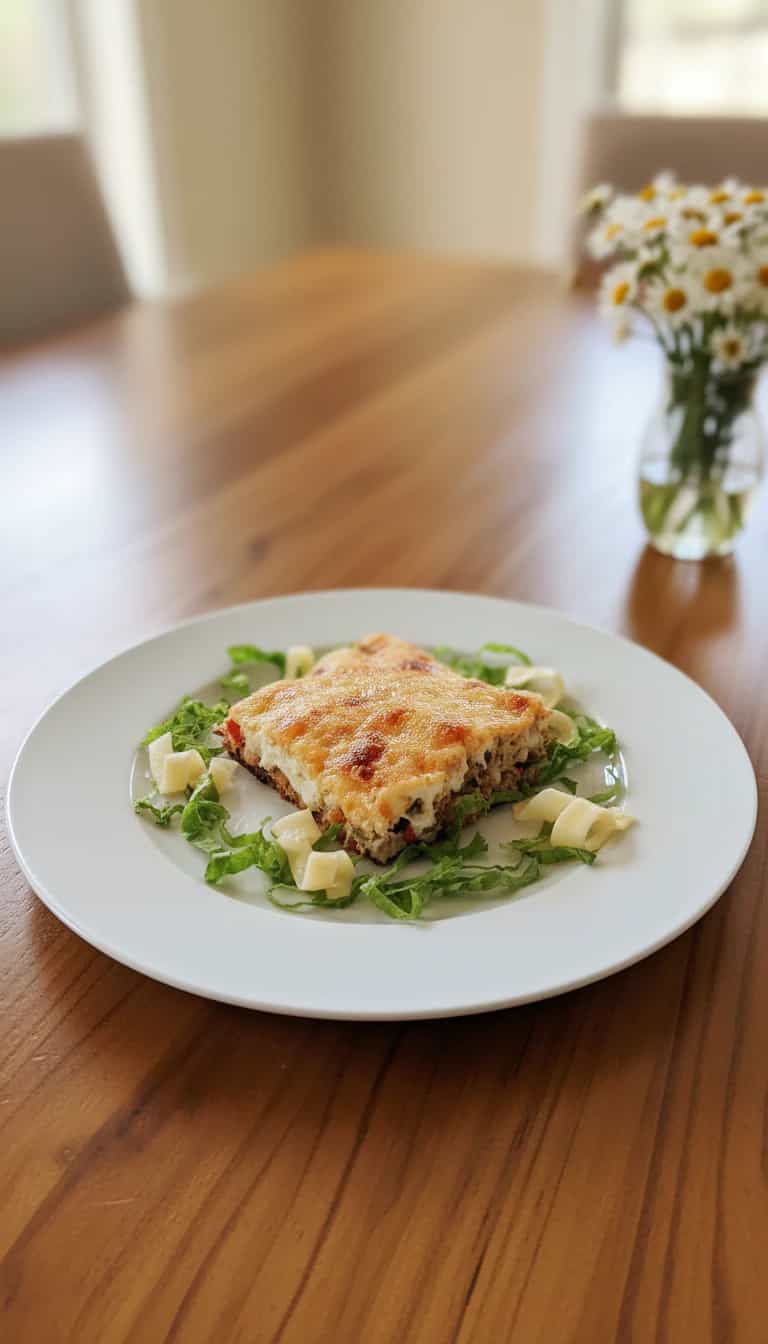 Foto deliciosa de Pavê de Frango Cremoso ao Queijo pronta para servir - Carnes & Frango