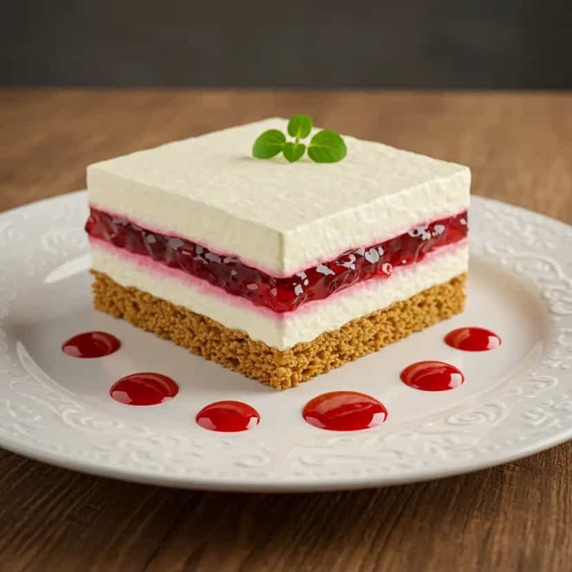 Foto deliciosa de Pavê de Goiabada pronta para servir - Pudins & Cremes