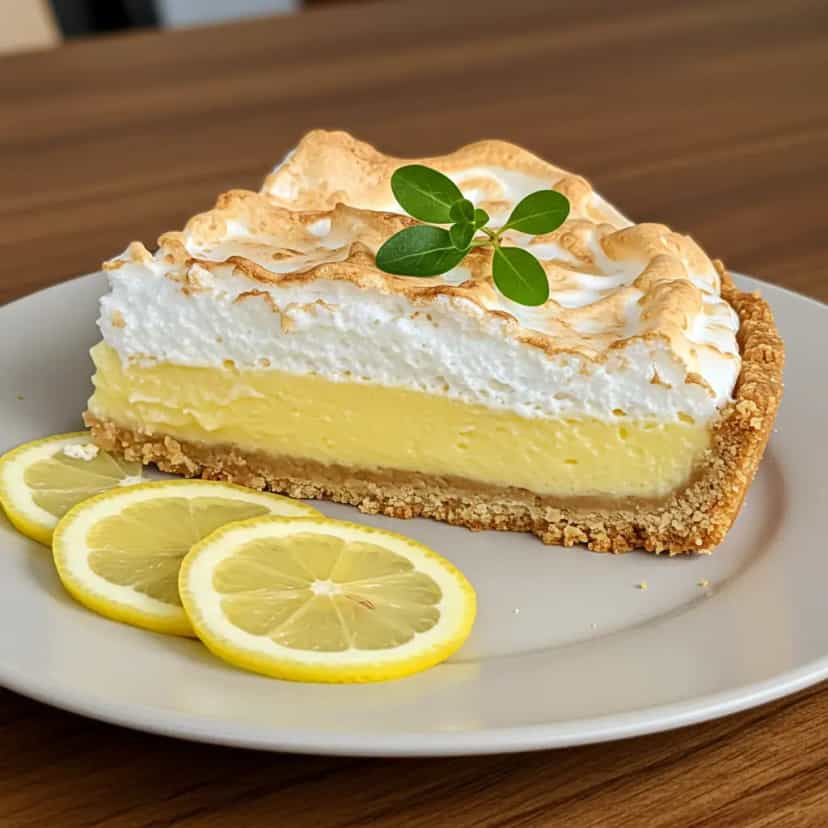 Foto deliciosa de Pavê de Limão pronta para servir - Pudins & Cremes