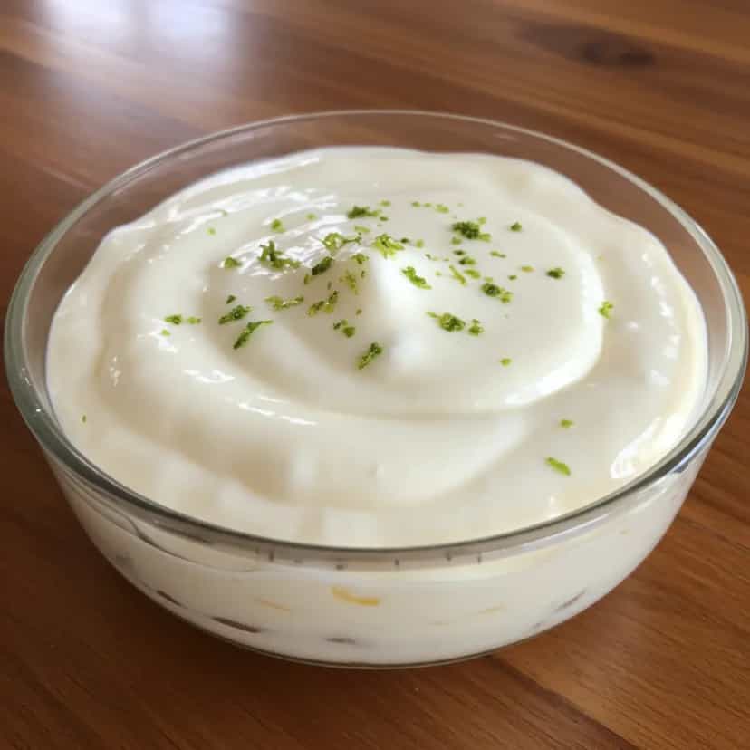 Foto deliciosa de Pavê de Limão Cremoso pronta para servir - Pudins & Cremes