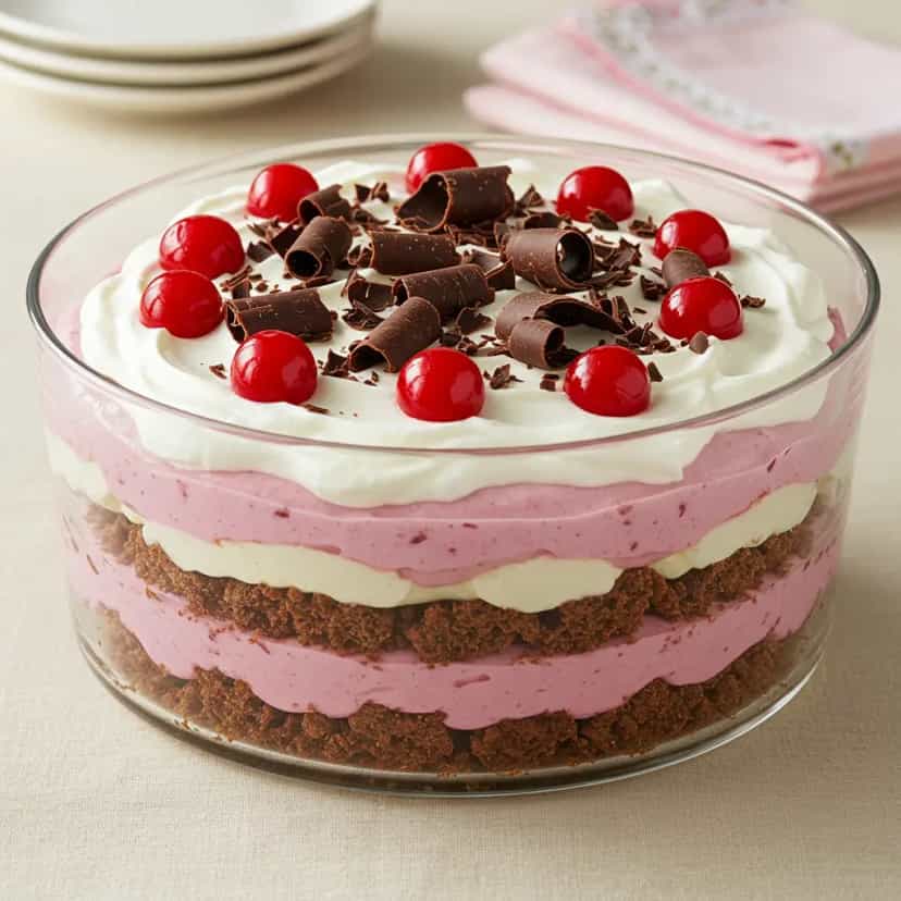 Foto deliciosa de Pave de Morangos com Chantilly pronta para servir - Outras Receitas