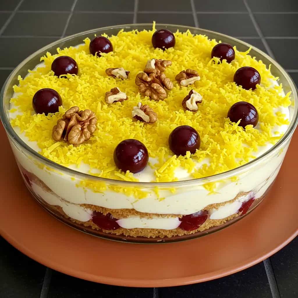 Pavê de Nozes com Chantilly