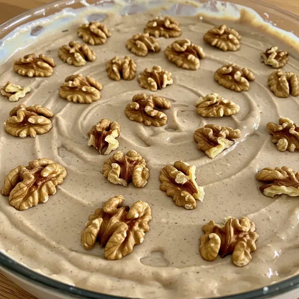 Pavê de Nozes Delicioso