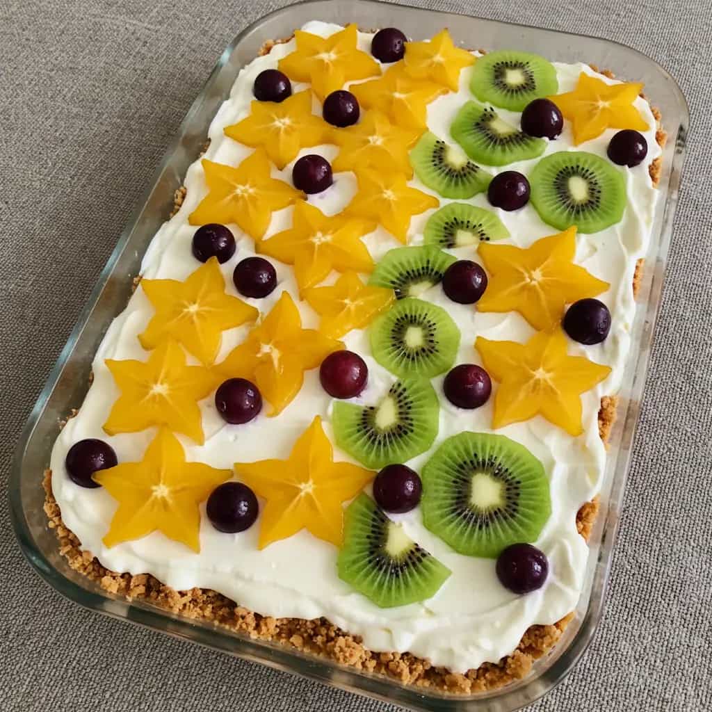 Pavê de Panetone com Frutas