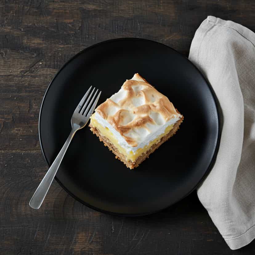 Foto deliciosa de Pavê de Pão-de-ló Cremoso pronta para servir - Pudins & Cremes