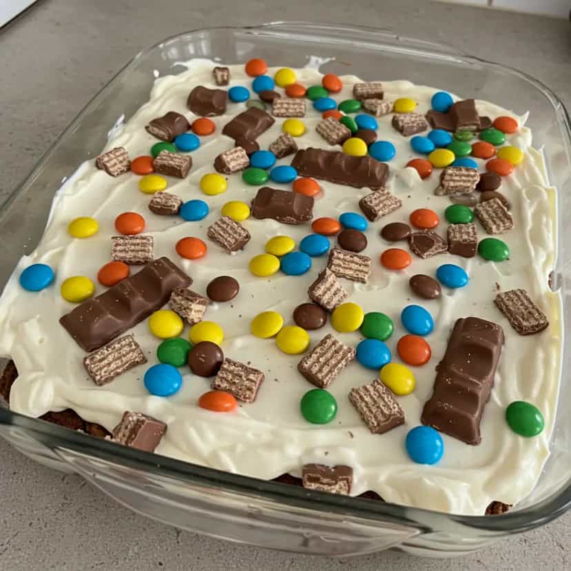 Foto deliciosa de Pavê Quero Bis pronta para servir - Pudins & Cremes