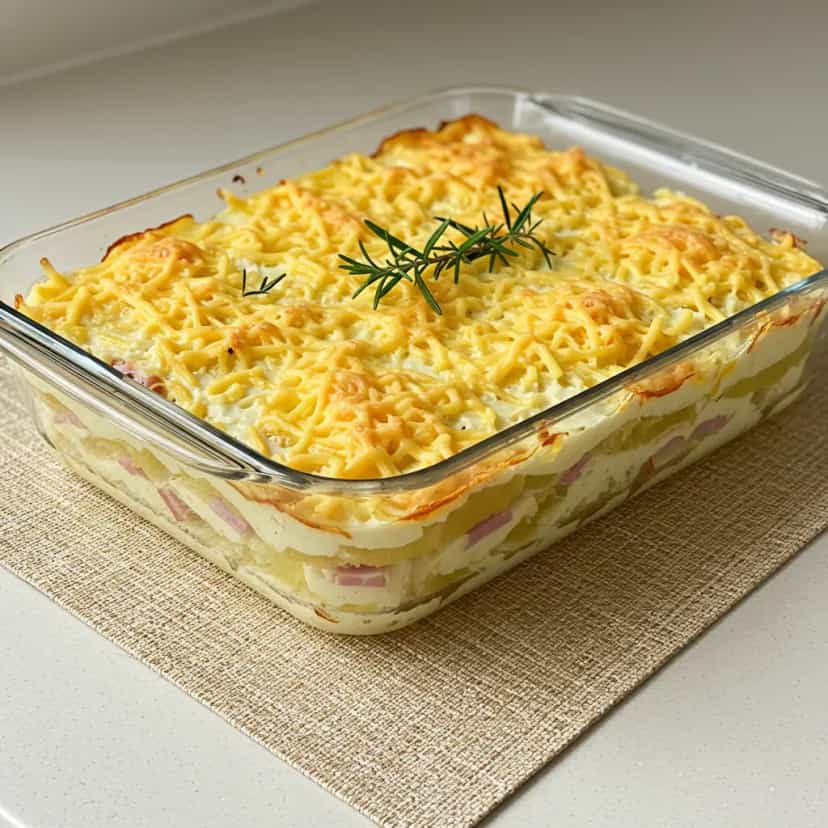 Foto deliciosa de Pavê Salgado pronta para servir - Pizzas & Salgados