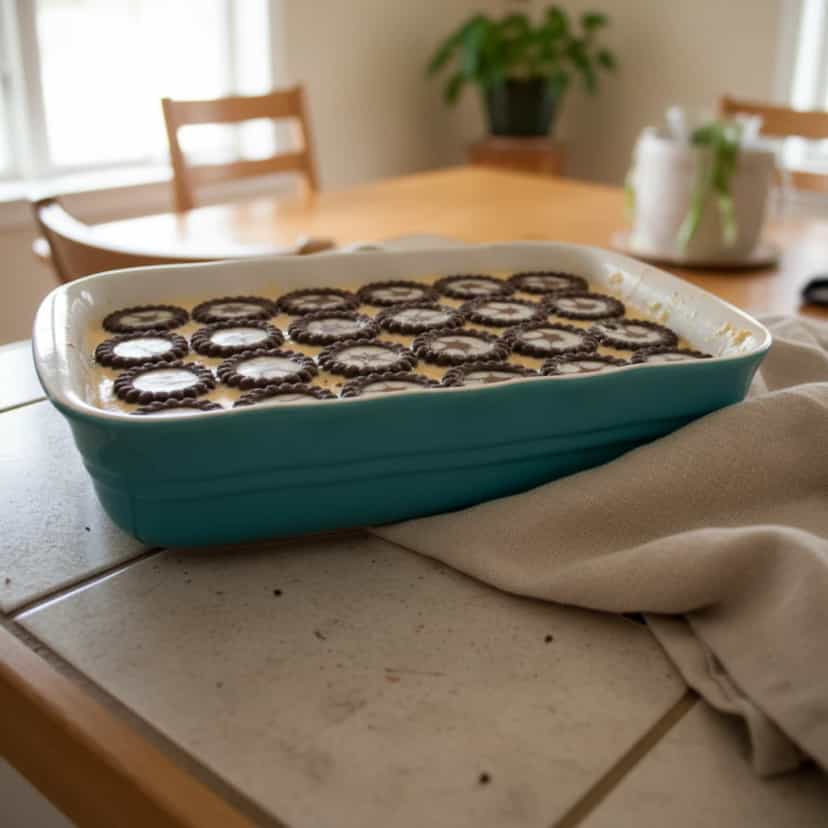Foto deliciosa de Pavê Simples da Maria Helena Teixeira Carvalho pronta para servir - Pudins & Cremes