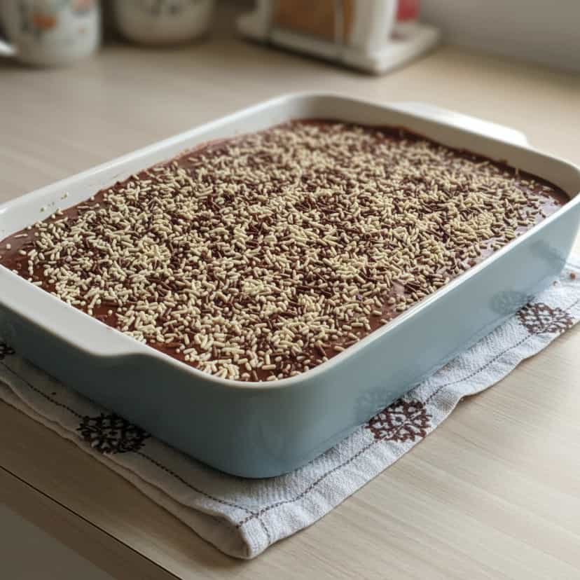Foto deliciosa de Pavê simples de Chocolate pronta para servir - Outras Receitas
