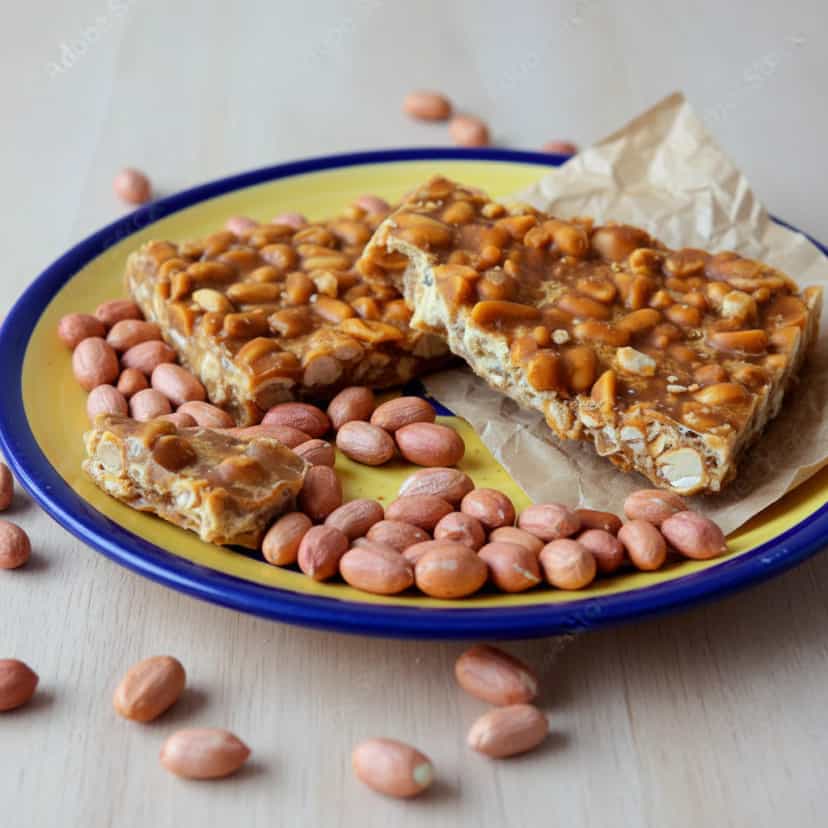 Foto deliciosa de Pé de Moleque Tradicional pronta para servir - Outras Receitas