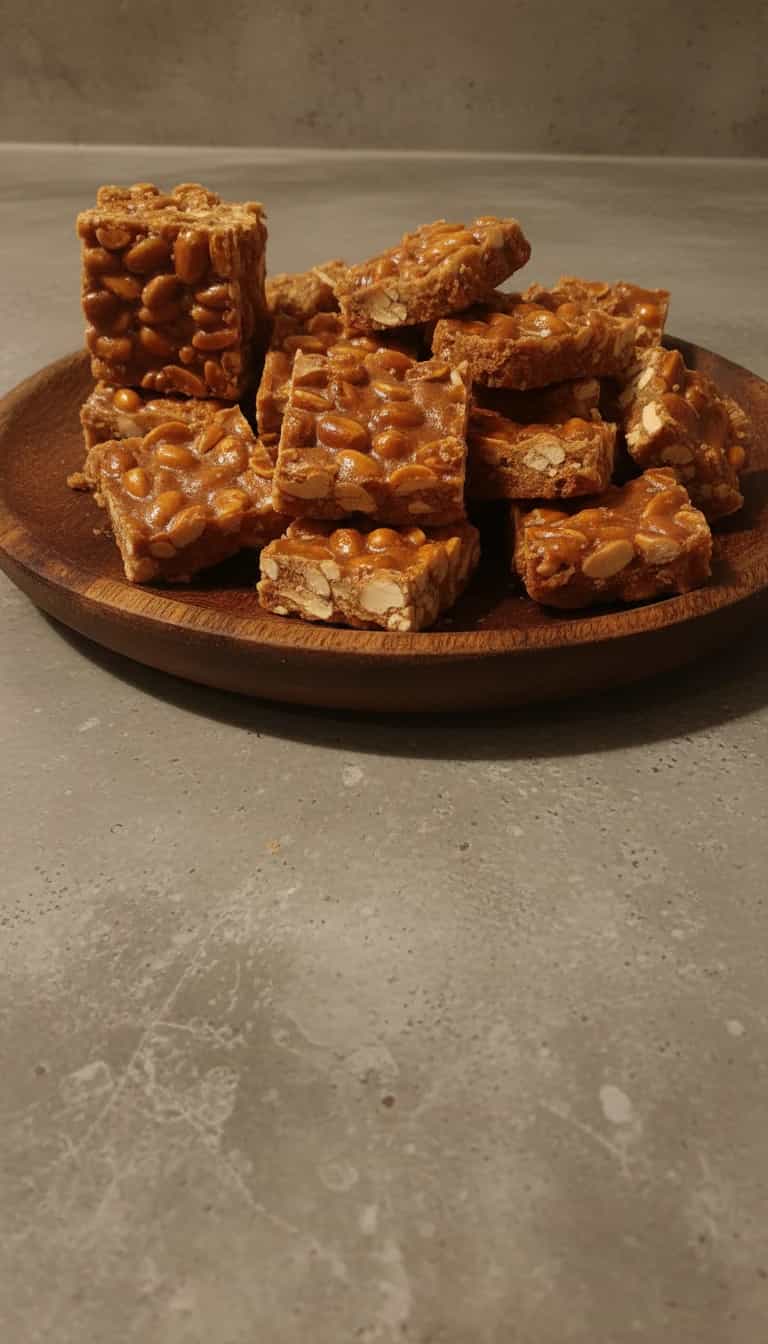 Foto deliciosa de Pé de Moleque Tradicional pronta para servir - Outras Receitas