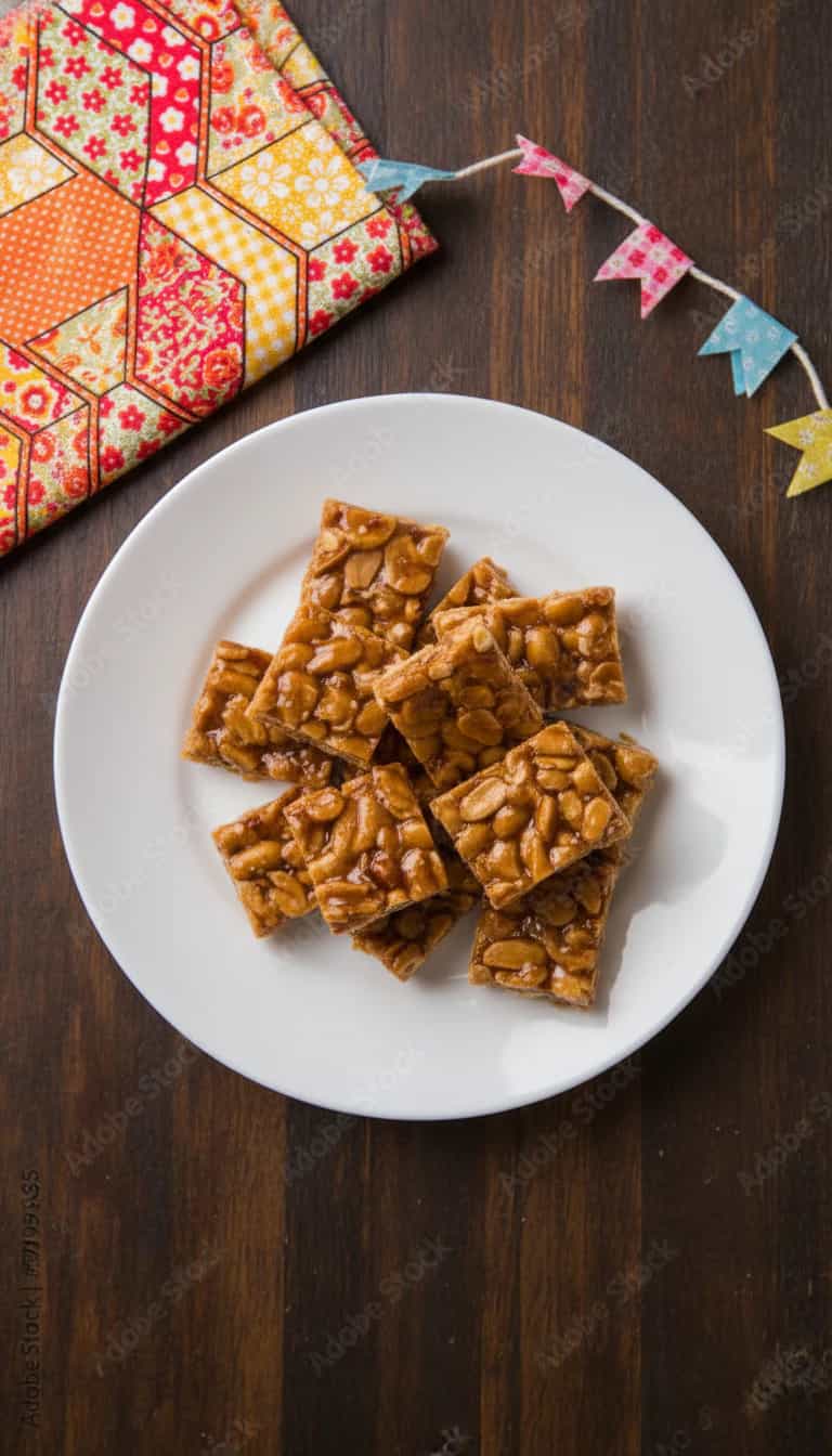 Foto deliciosa de Pé de Moleque Tradicional pronta para servir - Outras Receitas