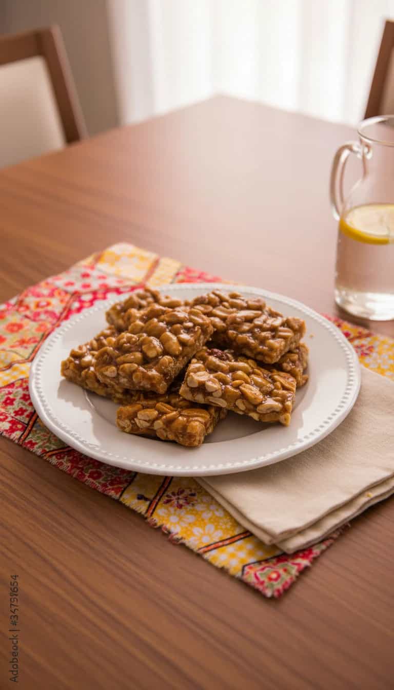 Foto deliciosa de Pé de Moleque Tradicional pronta para servir - Outras Receitas