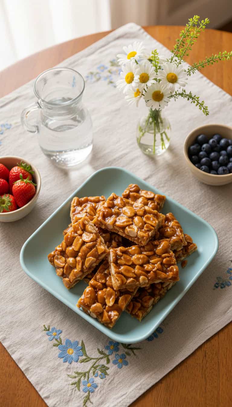 Foto deliciosa de Pé de Moleque Tradicional pronta para servir - Outras Receitas