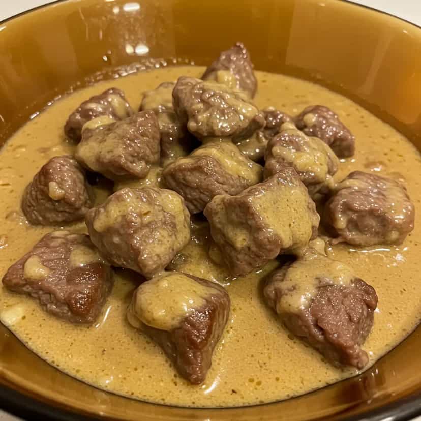 Foto deliciosa de Peito de Boi Assado na Pressão pronta para servir - Carnes & Frango