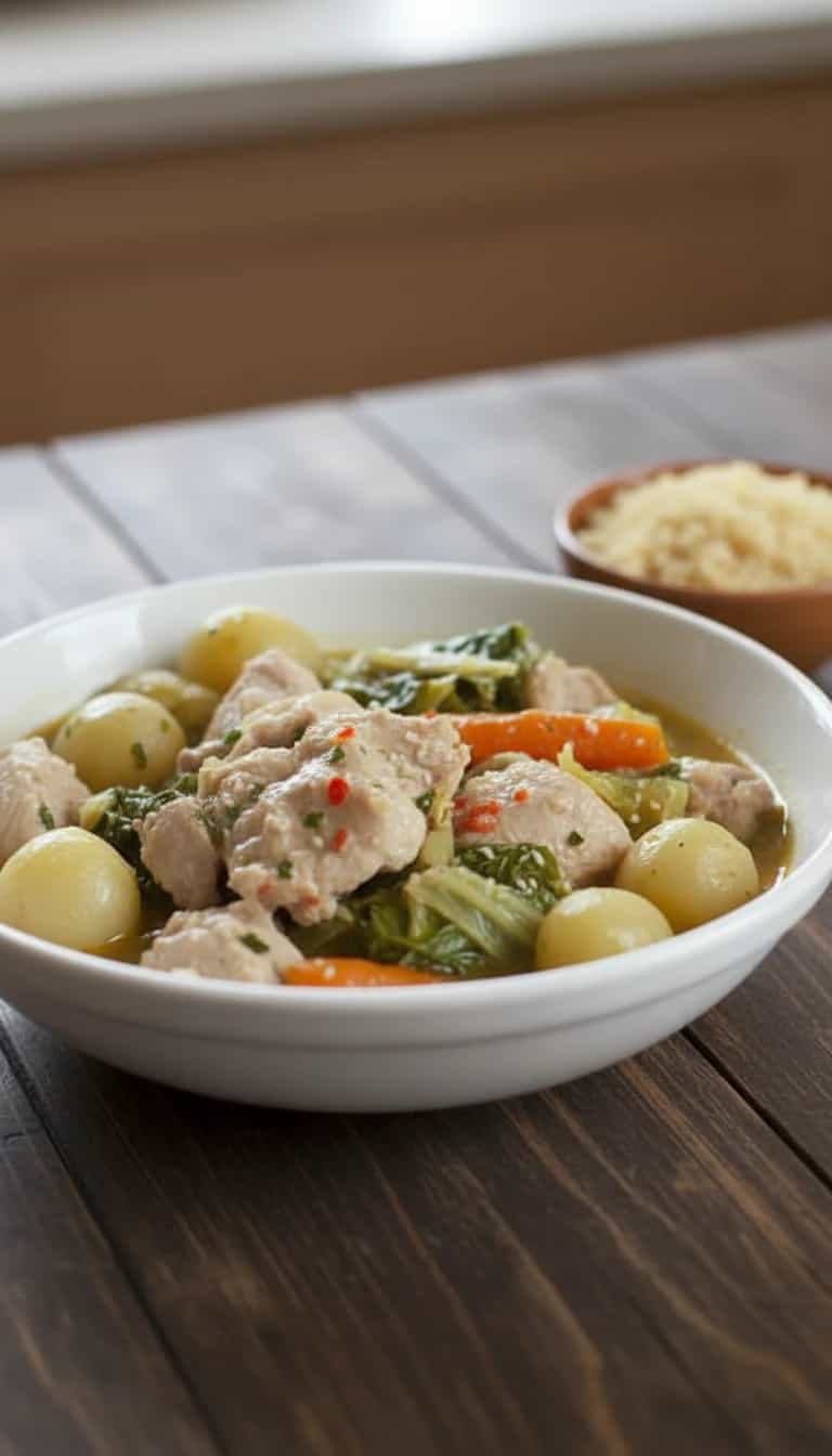 Foto deliciosa de Peixada Brasileira Tradicional pronta para servir - Peixes & Frutos do Mar