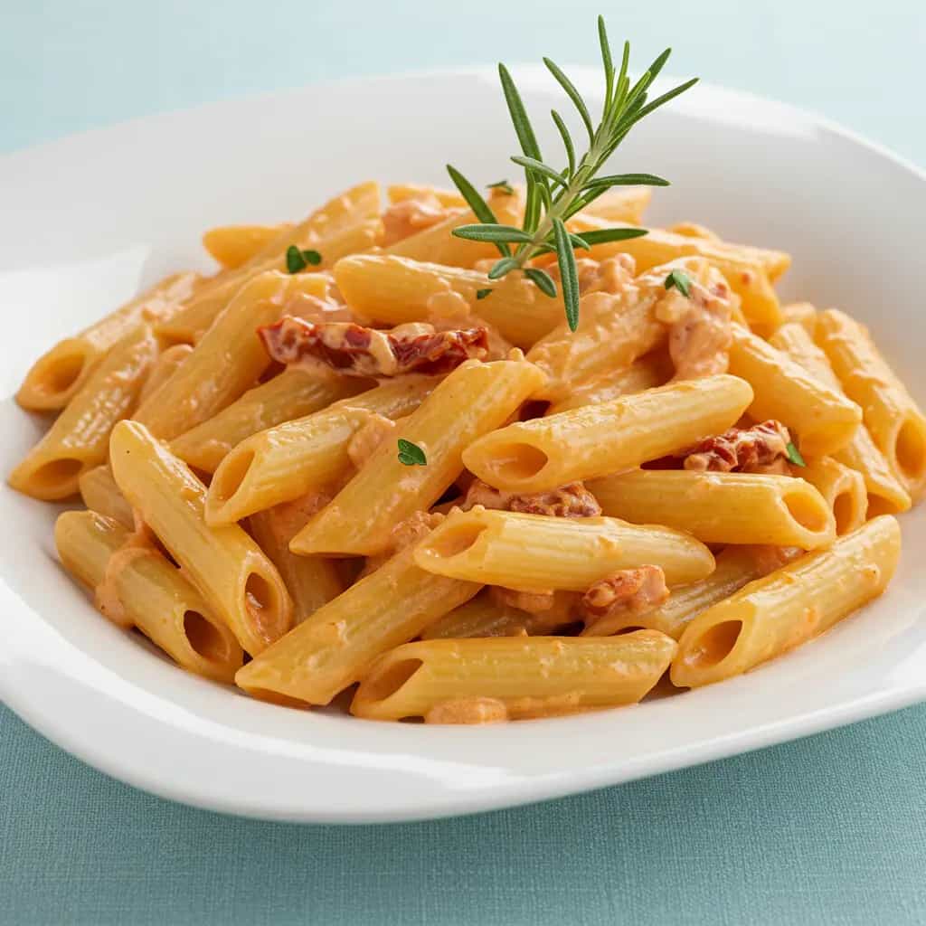 Penne ao Molho Rosê Aromático