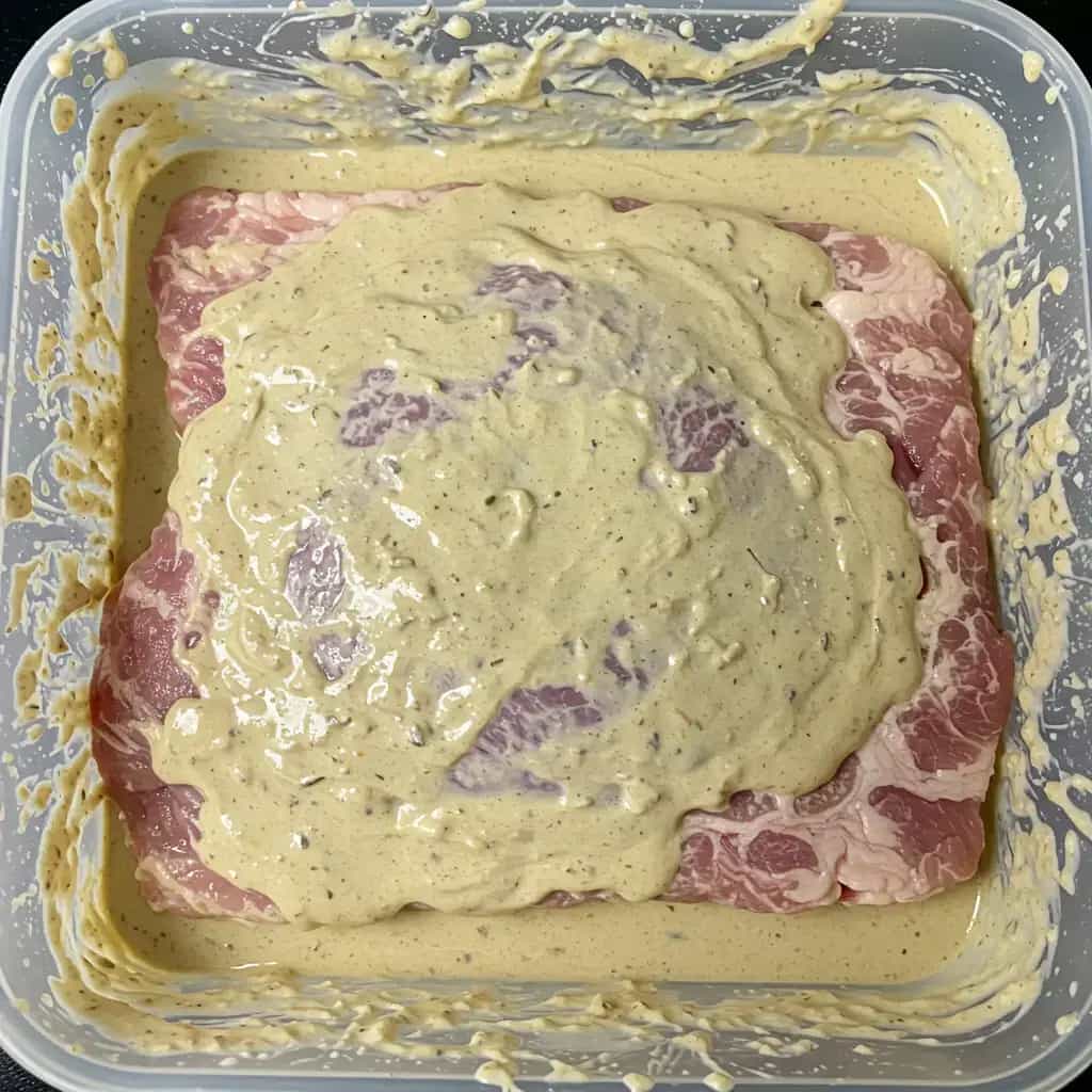 Pernil ao Molho de Alecrim e Vinagre