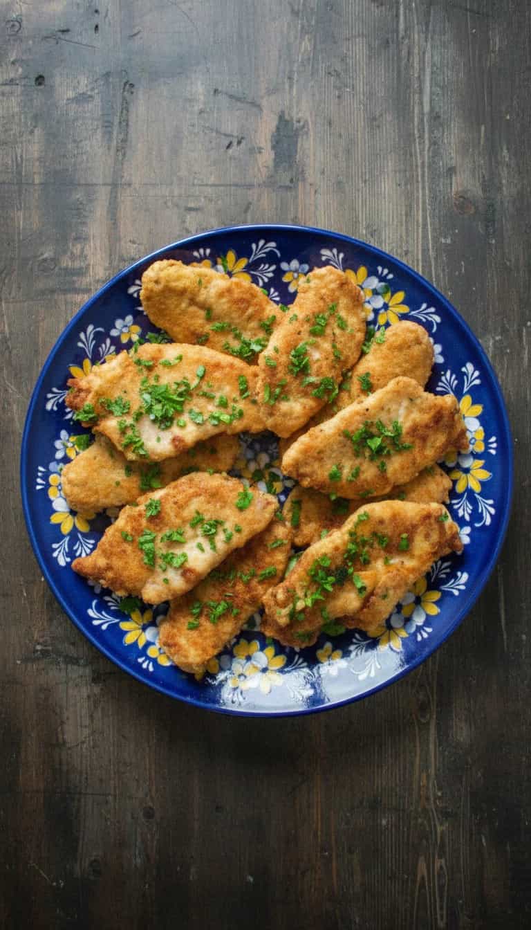 Pescada Branca Crocante à Dorê