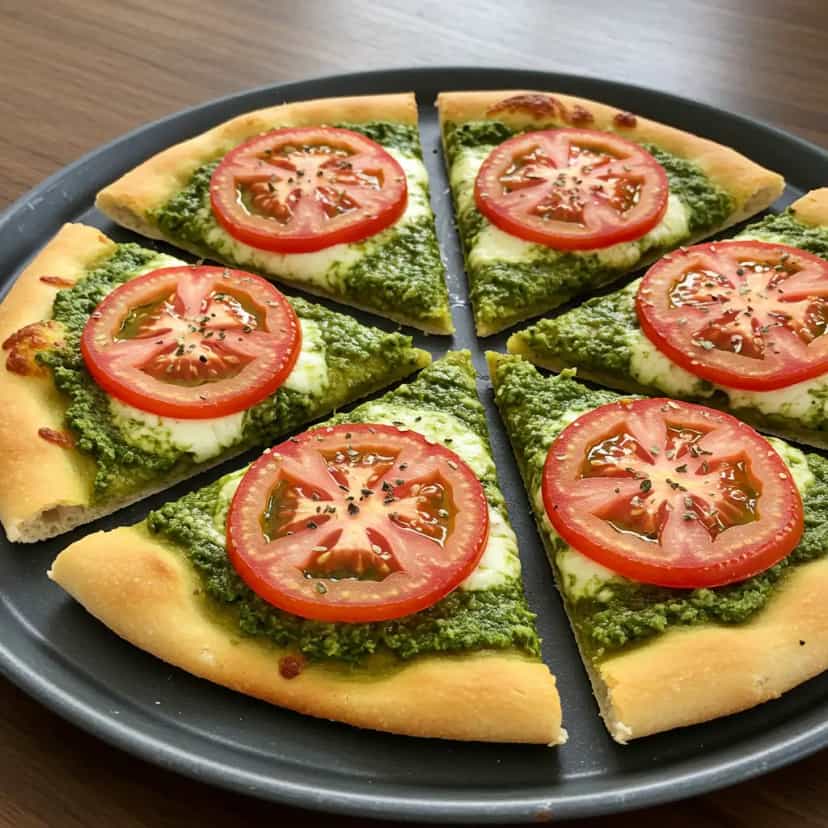 Foto deliciosa de Pesto Verde Tradicional pronta para servir - Pastas & Patês