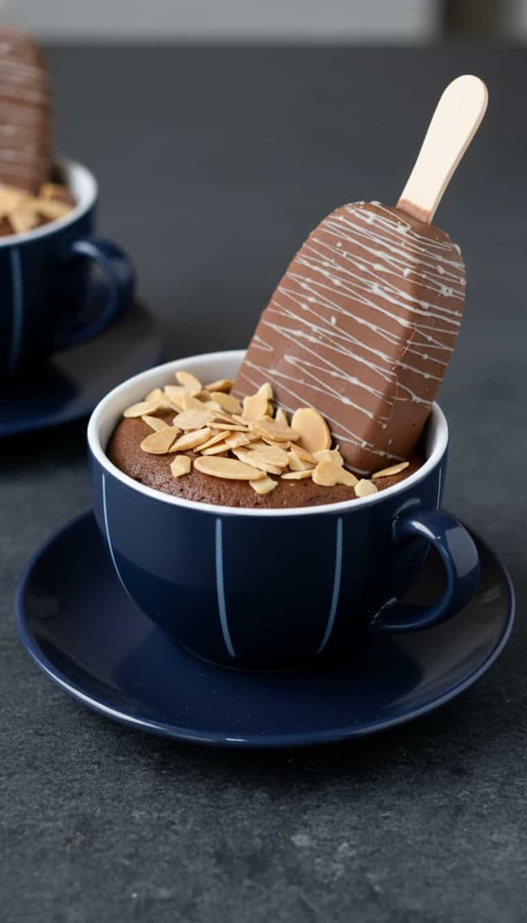 Foto deliciosa de Petit Gateau de Chocolate pronta para servir - Pudins & Cremes