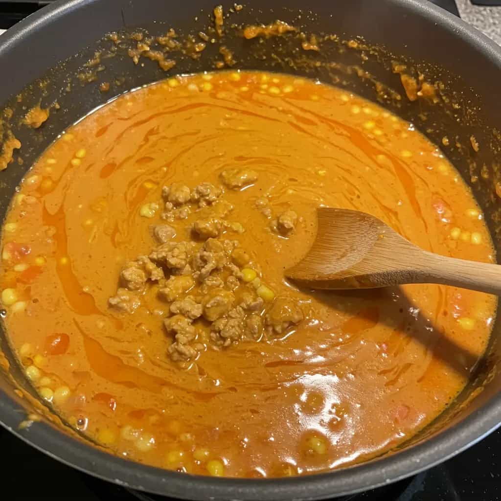 Picadinho com Molho Cremoso