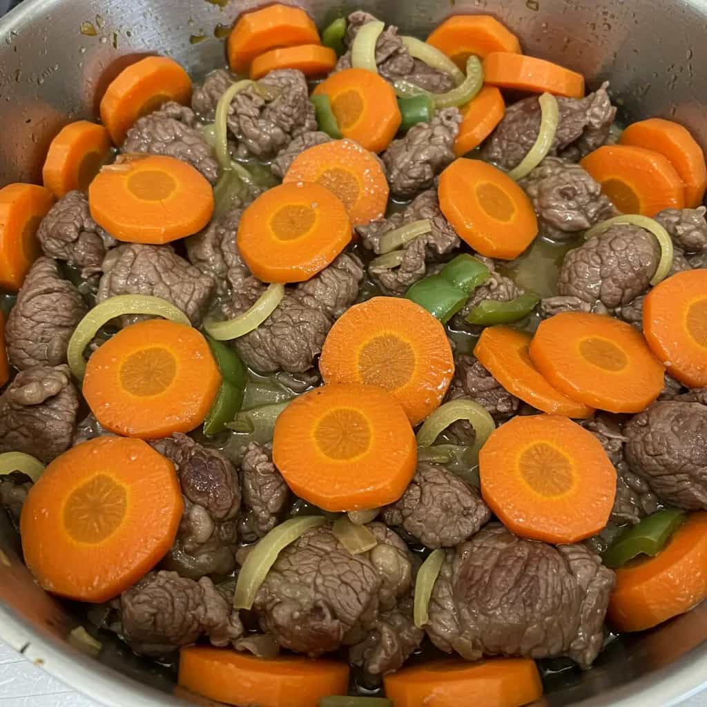 Picadinho de Alcatra ou Contrafilé