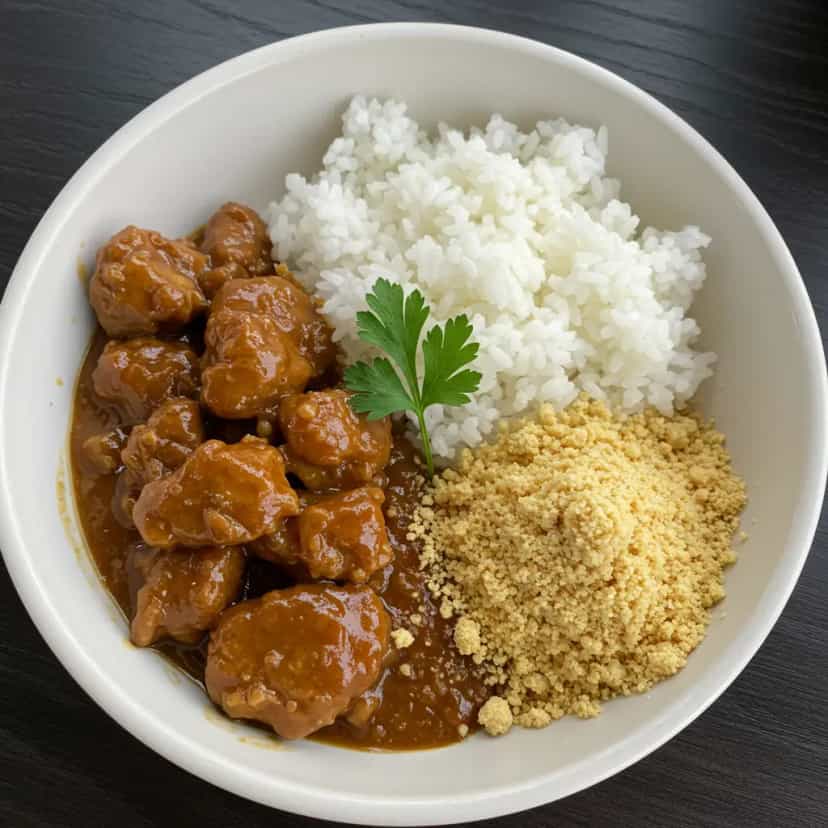 Foto deliciosa de Picadinho de carne simples pronta para servir - Pratos Brasileiros Icônicos