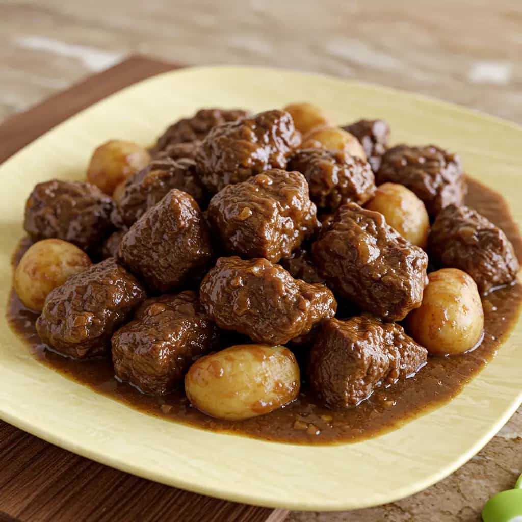 Picadinho Francês com Cogumelos