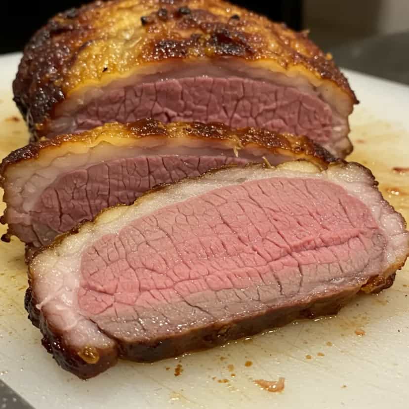 Foto deliciosa de Picanha ao Trigo Assada pronta para servir - Carnes & Frango