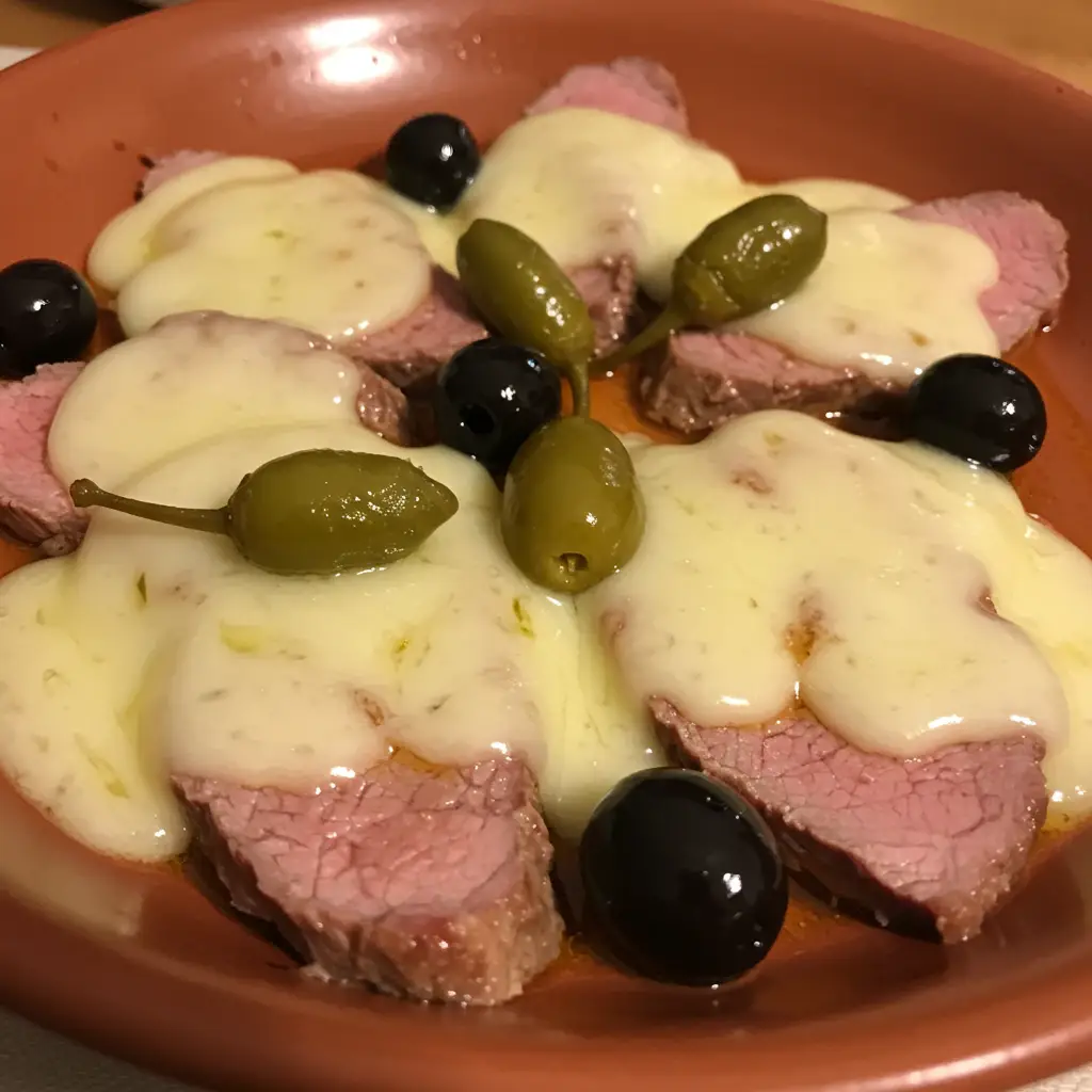 Picanha Picante com Queijo Prato